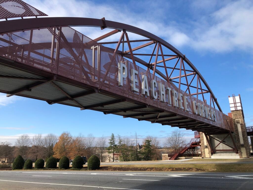 Peachtree Corners bridge