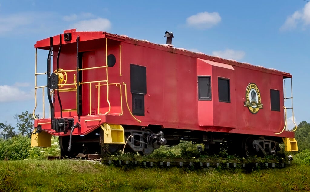 Pooler, Georgia train caboose