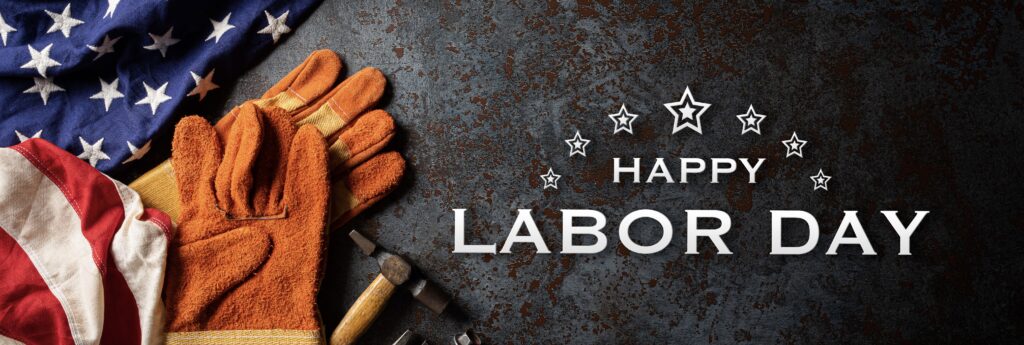 Businesses can celebrate Labor Day in a variety of ways.