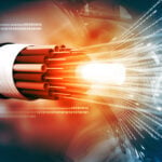Optical fiber cable graphic