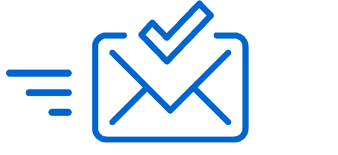 Mail sent icon